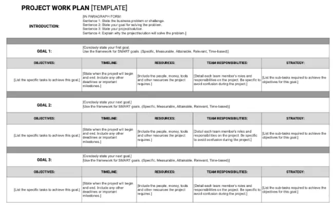 Como hacer un plan de trabajo semanal en Excel