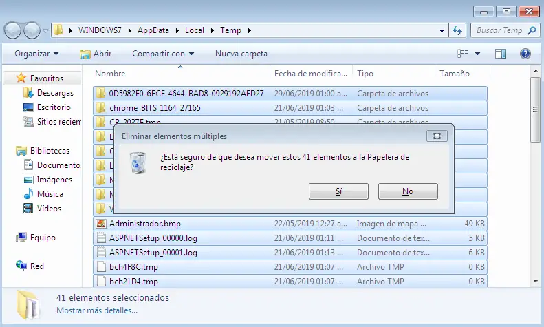 Como liberar espacio en el disco duro