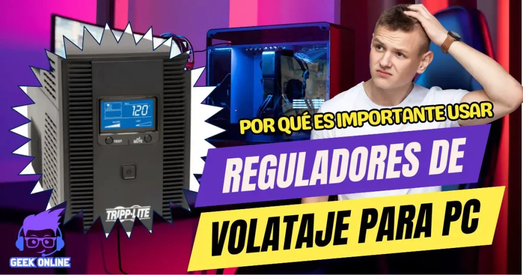 Por qué es importante usar reguladores de voltaje en las computadoras