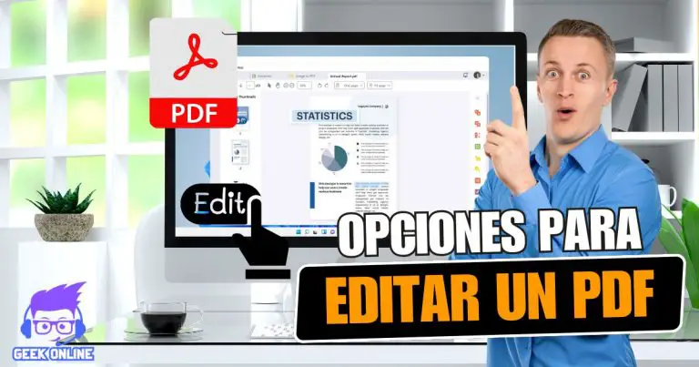 Cómo Editar un PDF en línea o con programas profesionales