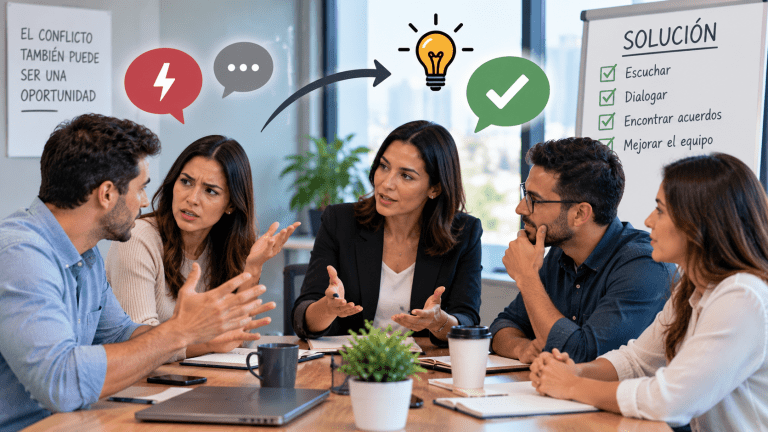 cómo resolver conflictos en un equipo de trabajo