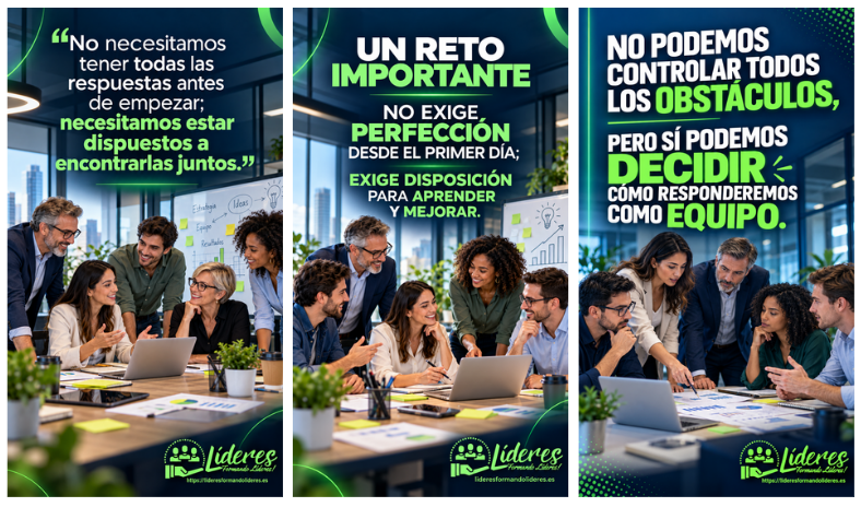 Frases para motivar a un equipo ante un nuevo reto